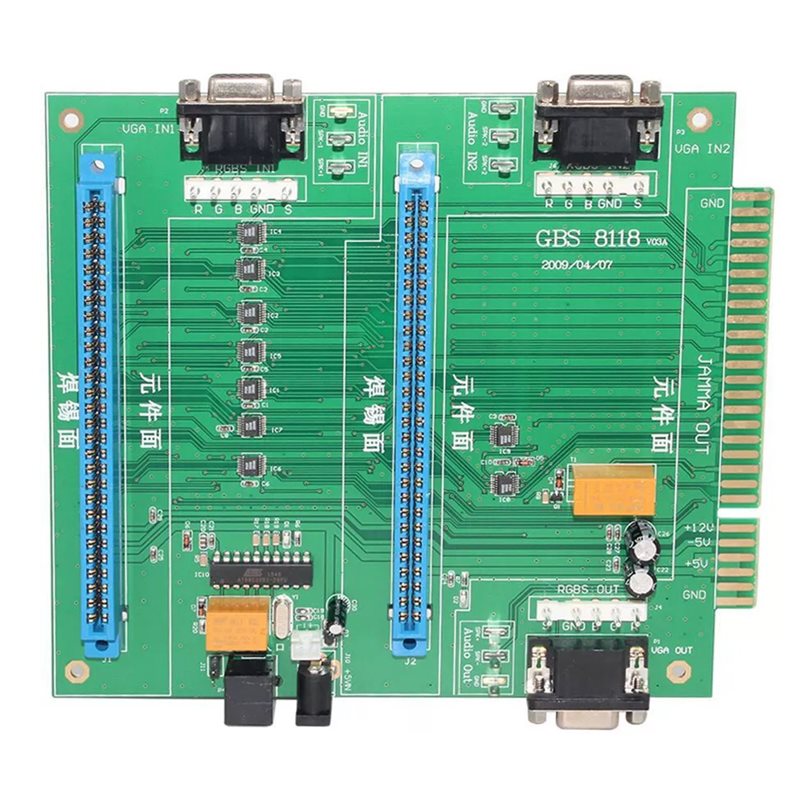 Usb Game Board Jamma - Multi-JAMMA-Schalter D5271A GBS-8118 Arcade-Spielboard 2-in-1-Schaltersteuerung VGA