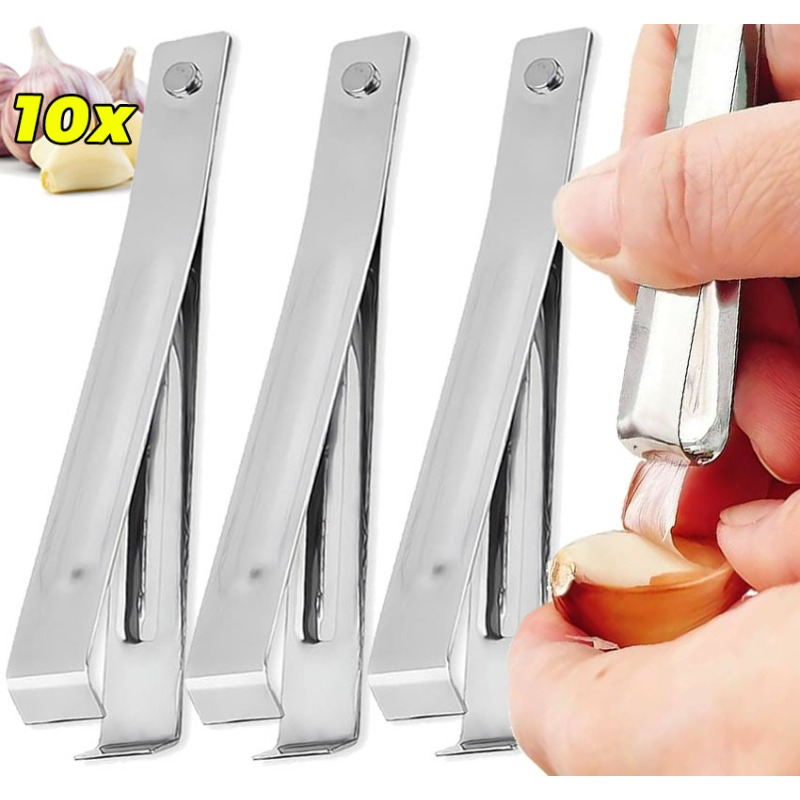 Fruit Slot Machine - 10/1 Stück Edelstahl-Knoblauchschäler Schneller Knoblauchschäler Schweinehaarentferner