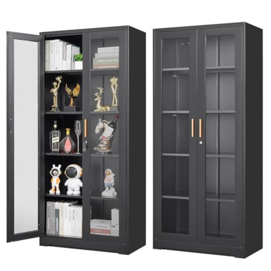 71 Metall-Glas-Vitrine für den – Glass Cabinet Display Bewertung und Preis