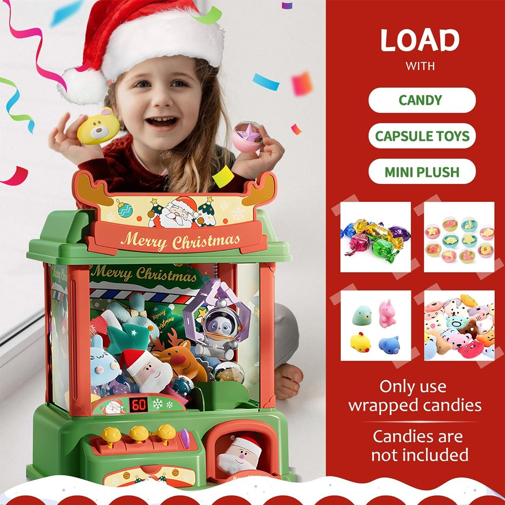 Weihnachts klauen maschine für – Arcade Toy Claw Vending Machine Bewertung und Preis