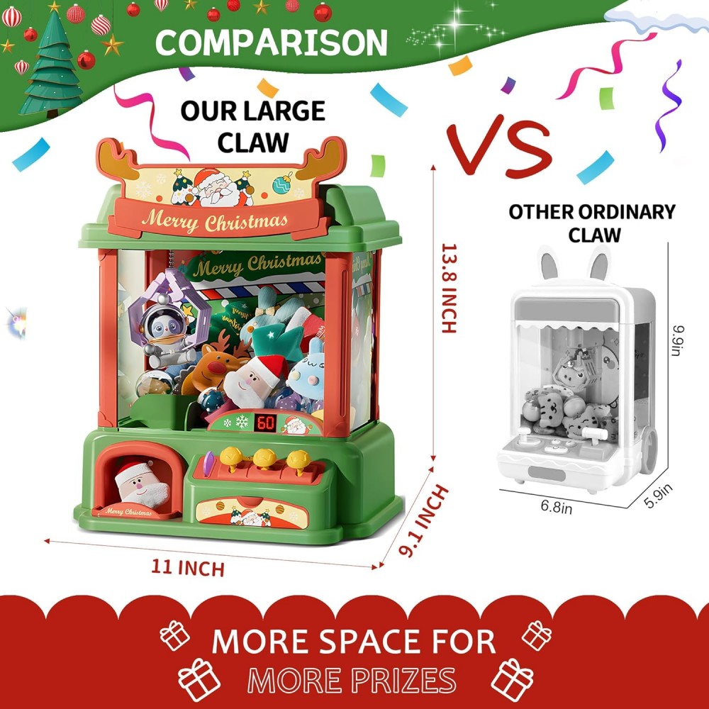 Weihnachts klauen maschine für – Arcade Toy Claw Vending Machine Bewertung und Preis