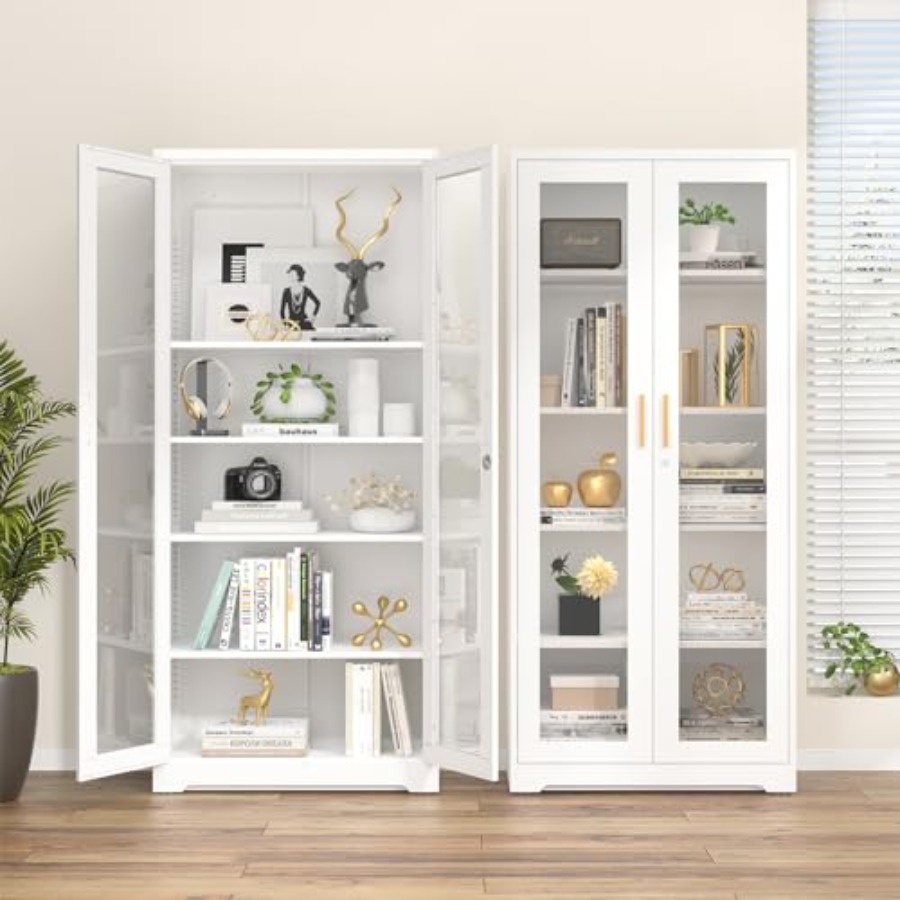 Vitrine für Sammlerstücke mit  – Glass Cabinet Display Bewertung und Preis