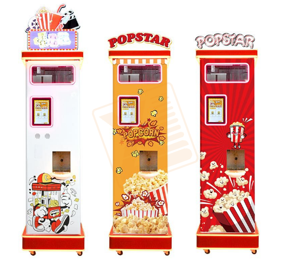 Münzbetriebener Popcorn-Automa – Popcorn Vending Machine Bewertung und Preis