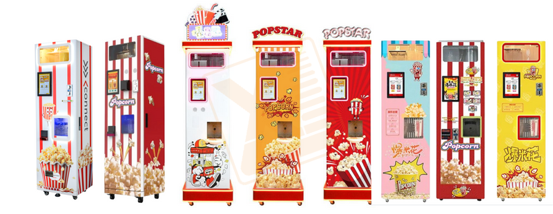 Münzbetriebener Popcorn-Automa – Popcorn Vending Machine Bewertung und Preis