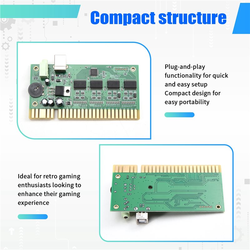 Neuer MAME-Arcade-Automat, kom – Usb Game Board Jamma Bewertung und Preis