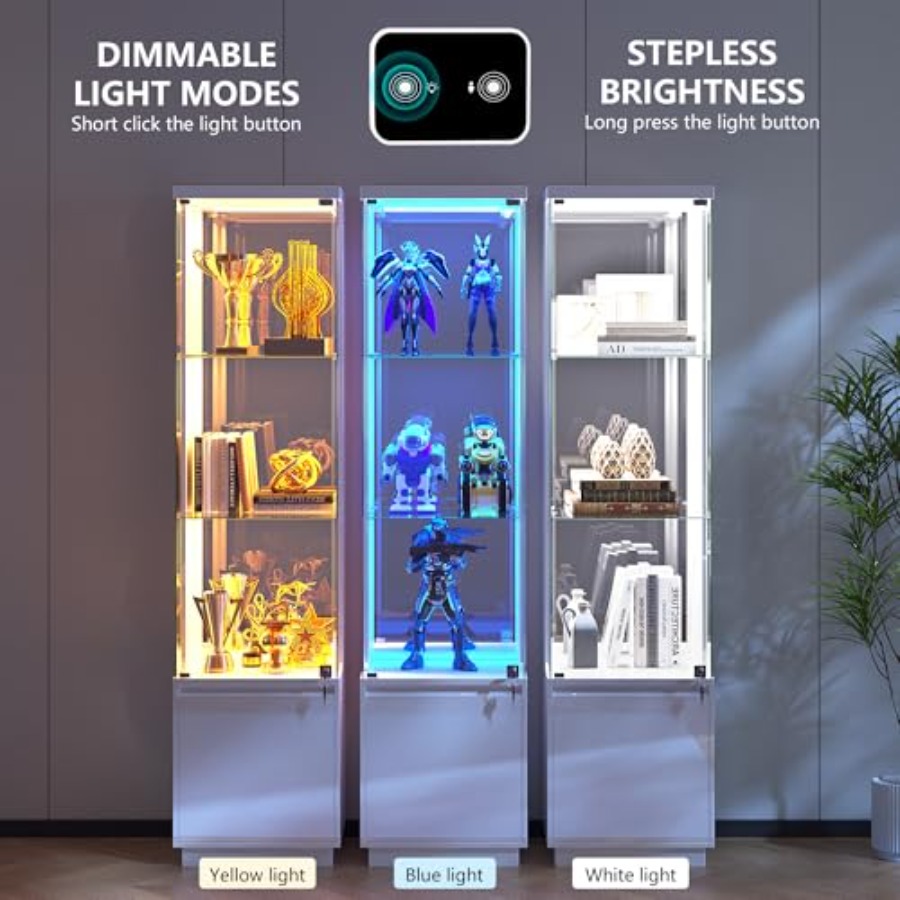 Eckvitrine für Wohnzimmer, aus – Glass Cabinet Display Bewertung und Preis