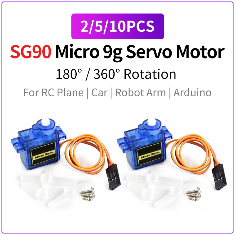 2PCS/5PCS/10PCS SG90 MG90S 9G  – Arduino Vending Machine Project Bewertung und Preis