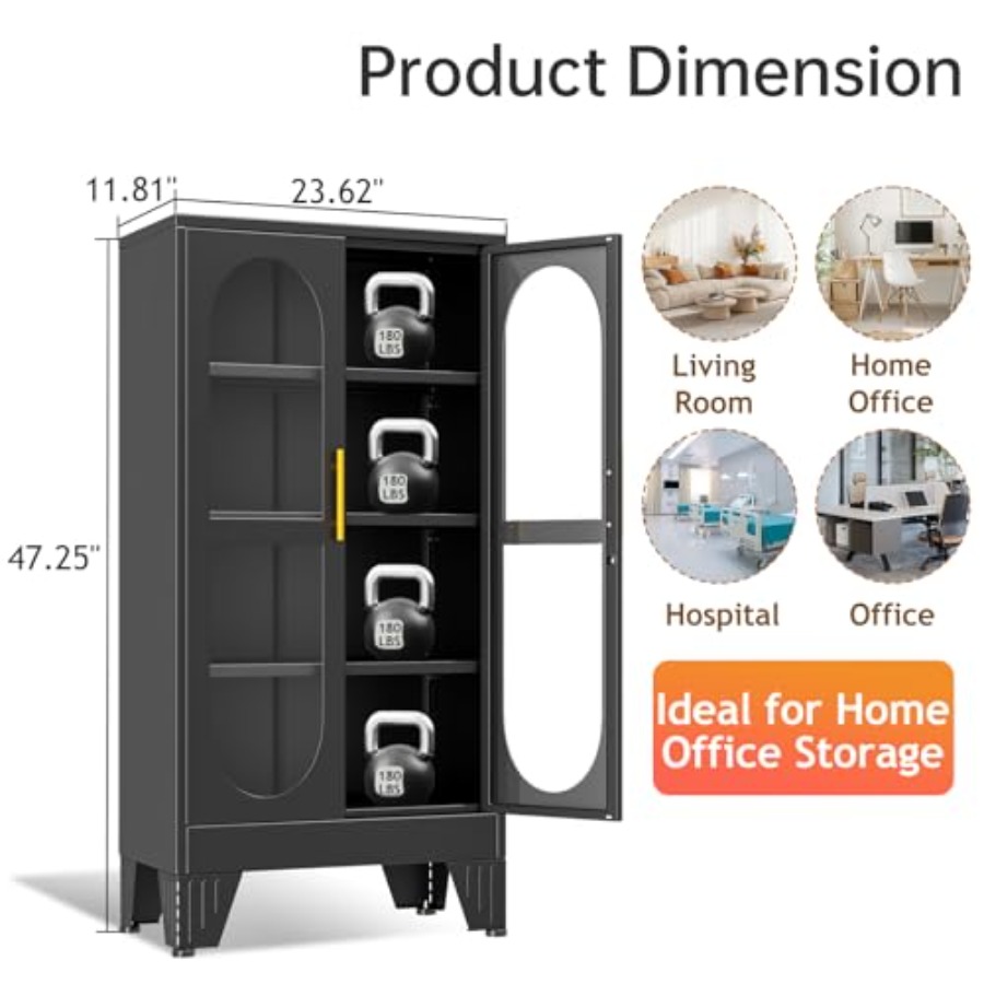 47 H Abschließbarer Vitrinensc – Glass Cabinet Display Bewertung und Preis