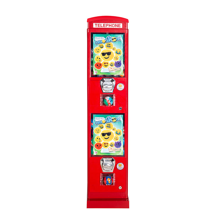 Roter Telefonzellen-Design Met – Popcorn Vending Machine Bewertung und Preis