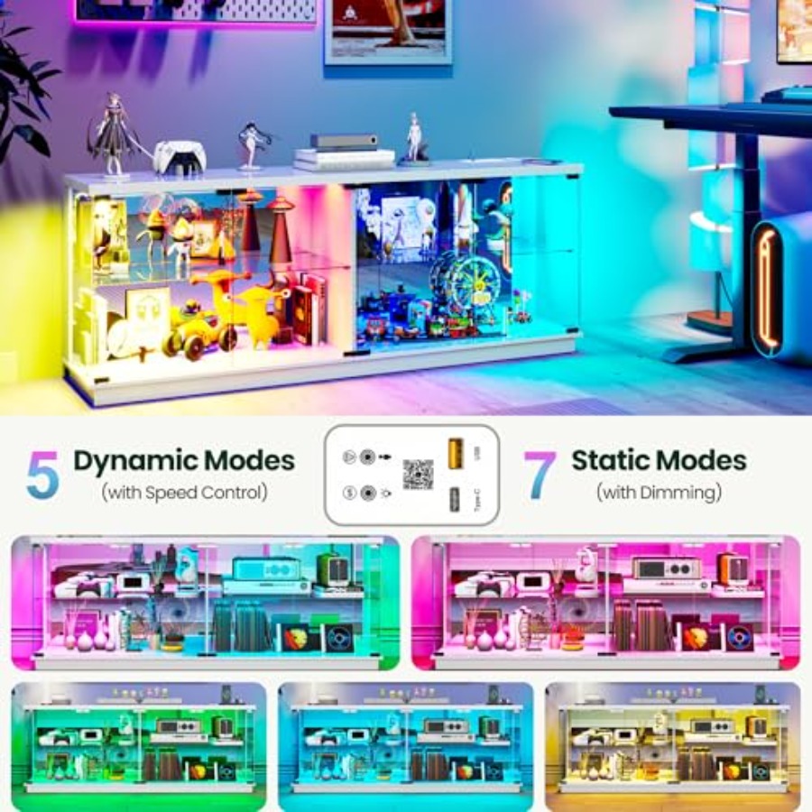 59 Zoll breiter großer Vitrine – Glass Cabinet Display Bewertung und Preis